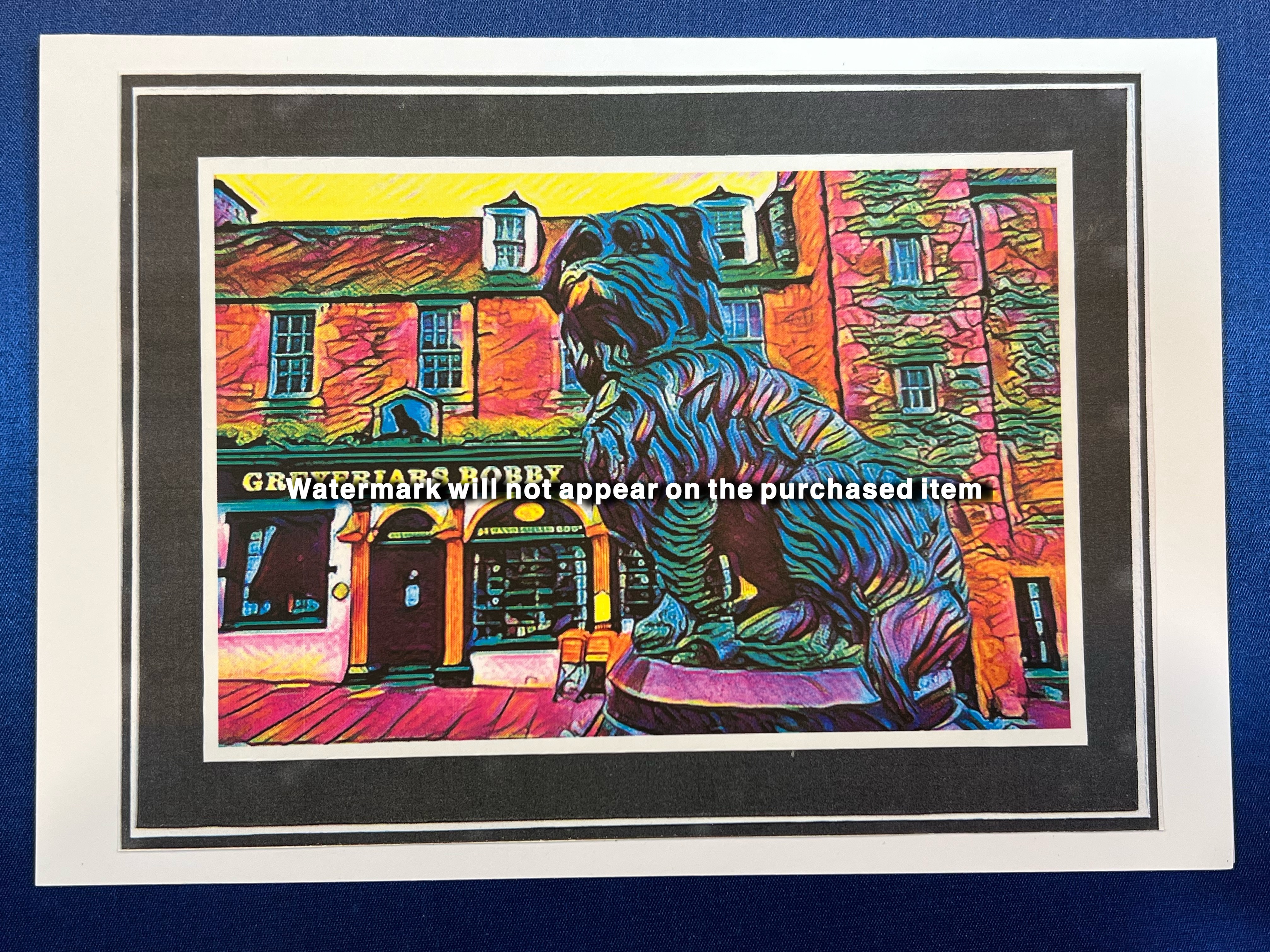 A5 Landscape Card - Greyfriars Bobby