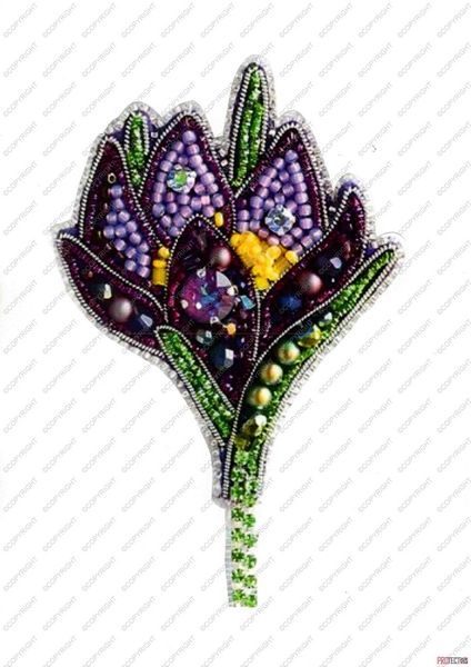 Bejewelled Crocus Set 01 - 52 Pages to Download