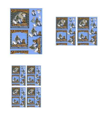 Christmas Tapestry Set 6