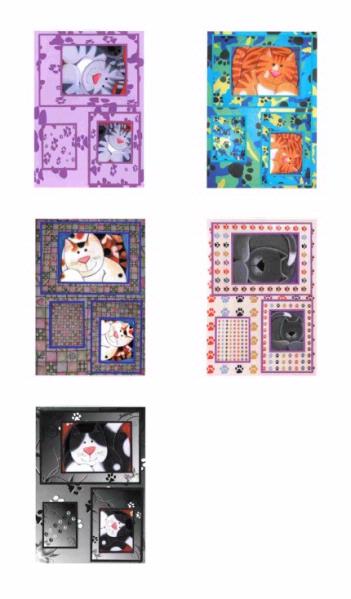 Cute Cat Toppers - 5 A4 sheets of Toppers to DOWNLOAD