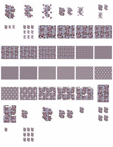 Faux Parchment Cross Set - 38 Pages to Download