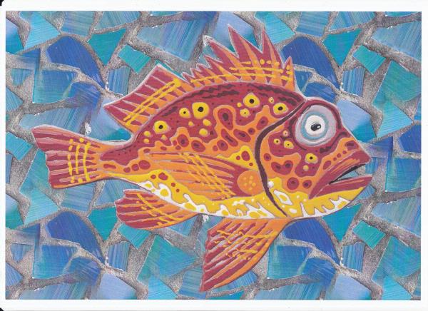 Mosaic Fish Set 01 Download - Over 120 Pages