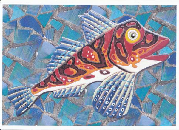 Mosaic Fish Set 03 Download - Over 120 Pages