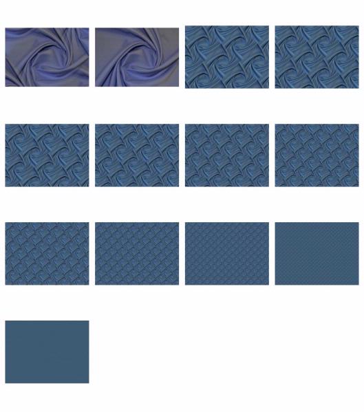 Silk Background Blue Set - 13 Sensational Pages