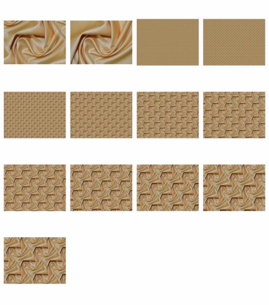 Silk Background Caramel Set - 13 Sensational Pages