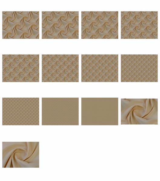 Silk Background Coffee Cream Set - 13 Sensational Pages