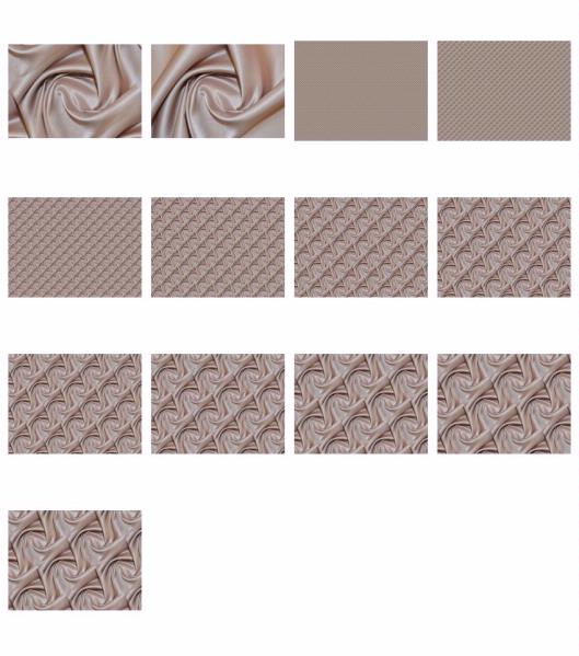 Silk Background Grey Pink Set - 13 Sensational Pages