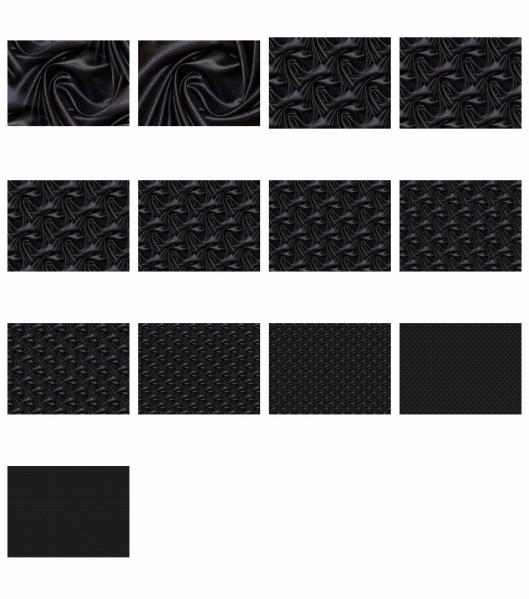 Silk Background Jet Black Set - 13 Sensational Pages