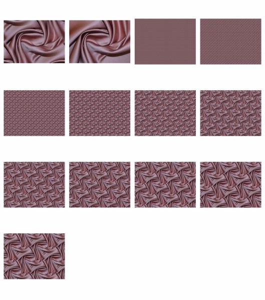 Silk Background Light Burgundy Set - 13 Sensational Pages