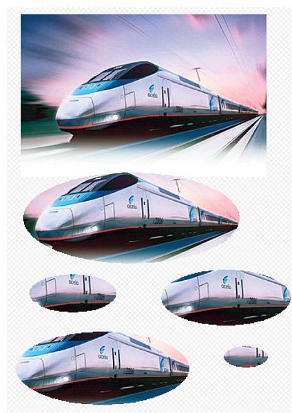 Intercity 125 Oval Stackers - 1 x A4 Page to DOWNLOAD