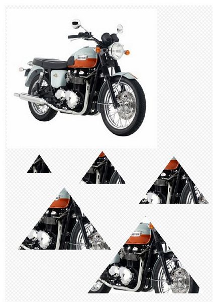 Bonneville Triangle Stacker - 1 x A4 Page to DOWNLOAD