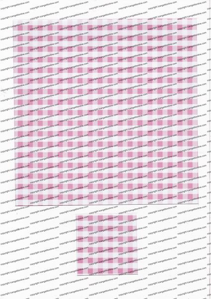 Gingham Folding Papers <b>Light Pink</b> 26 Pages to Download