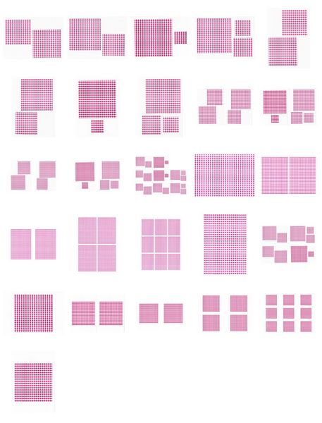 Gingham Folding Papers <b>Pink</b> 26 Pages to Download