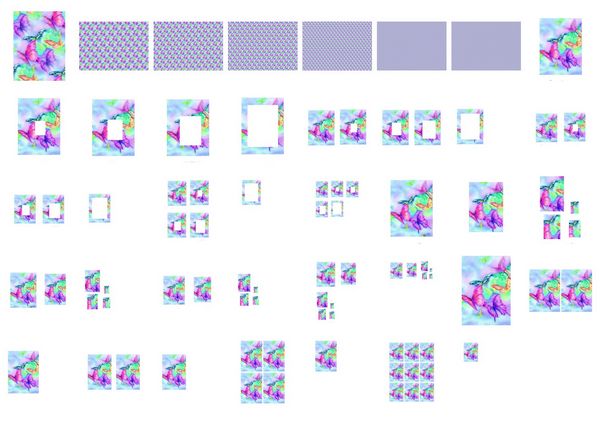 Rainbow Butterfly Set 02 Download - 39 Pages