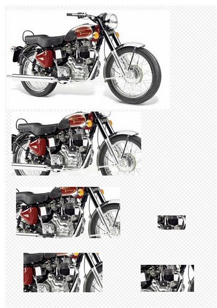 Royal Enfield Rectangle Stacker - 1 x A4 Page to DOWNLOAD