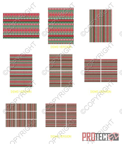 <b>Christmas Background 8 x A4 Pages to Download