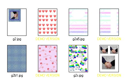 Civil Partnership Set 02 - 8 x A4 Pages to DOWNLOAD