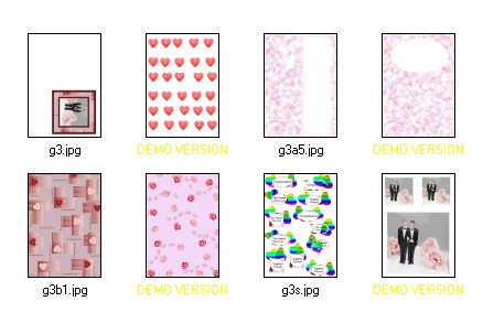 Civil Partnership Set 03 - 8 x A4 Pages to DOWNLOAD