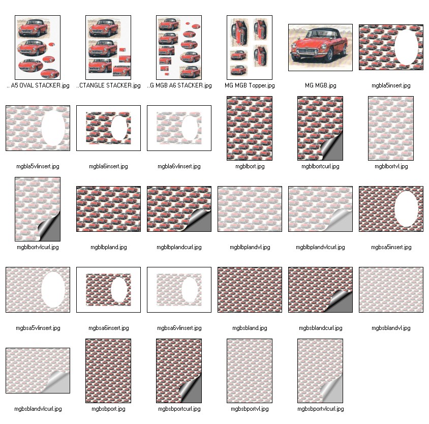 MG MGB - 29 x A4 Pages to DOWNLOAD