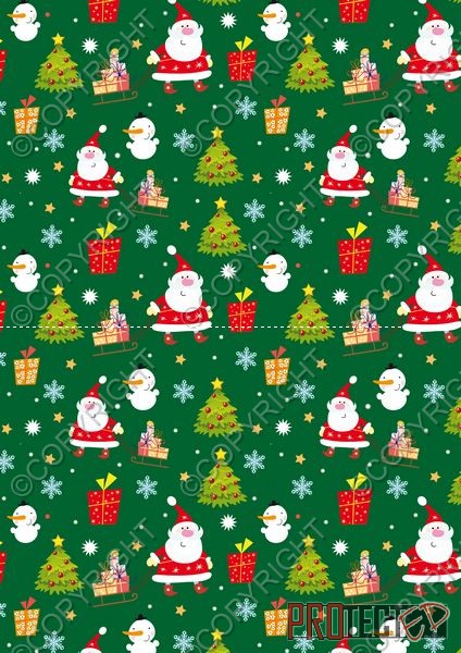 <b>Christmas Background 2 8 x A4 Pages to Download