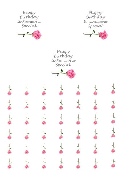 Diane Dorward Pink Rose Combination Sheet