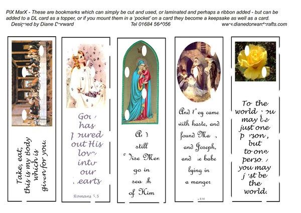 Diane Dorward Bookmark Set 01