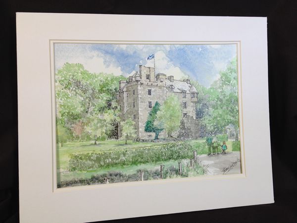 Frank Watson - Elcho Castle,Tayside A3 Hand Finished Print