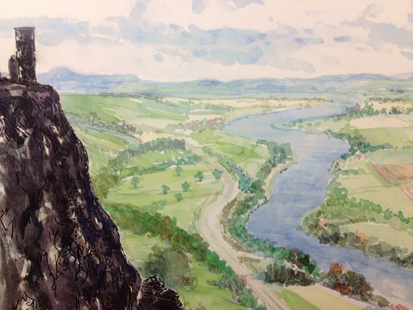 Frank Watson - Kinnoull Hill, Perth - A3 Hand Finished Print