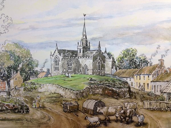 Frank Watson - Upper Largo Fife Hand Finished A3 Print